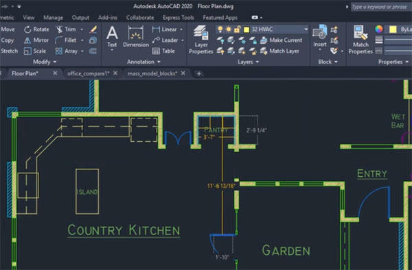 AutoCAD 2020 - Quick Measure