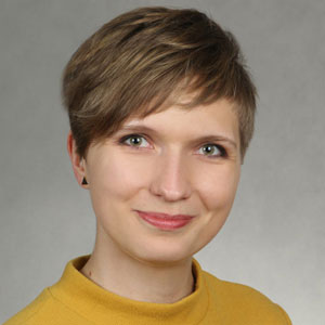 Ilustracja: Specjalistka ds. GNSS ze stypendium START <br />
Fot. ze zbiorów Anny Kłos