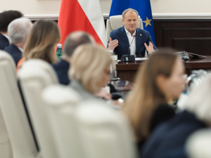 Ilustracja: Rząd za wydłużeniem czasu na opracowanie POG <br />
Posiedzenie RM 25 marca br. (fot. KPRM)